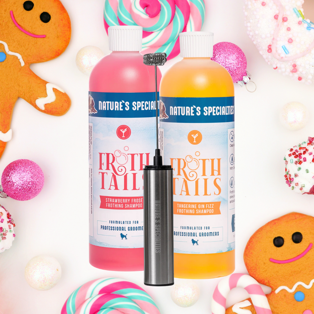SPECIAL: 2 x 16oz Frothing Shampoos + Frother