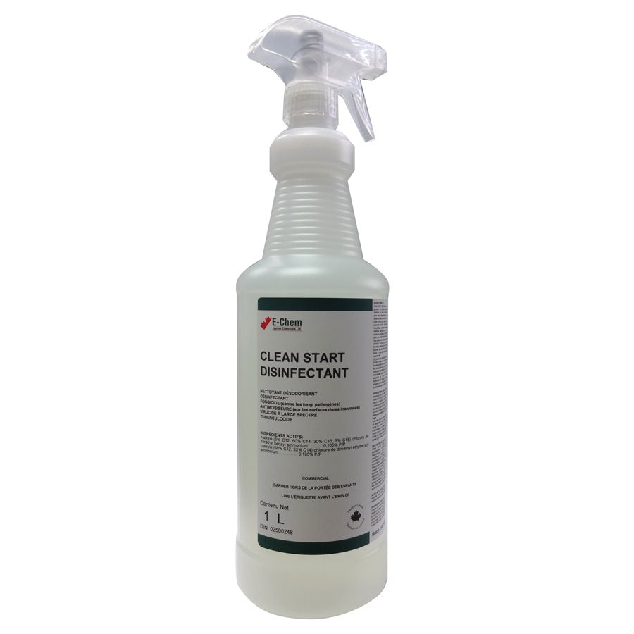 Try Me ... E-CHEM Clean Start Disinfectant (1 Litre Spray)