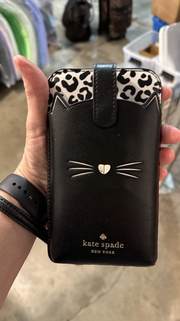 Kate spade cat purse on sale crossbody