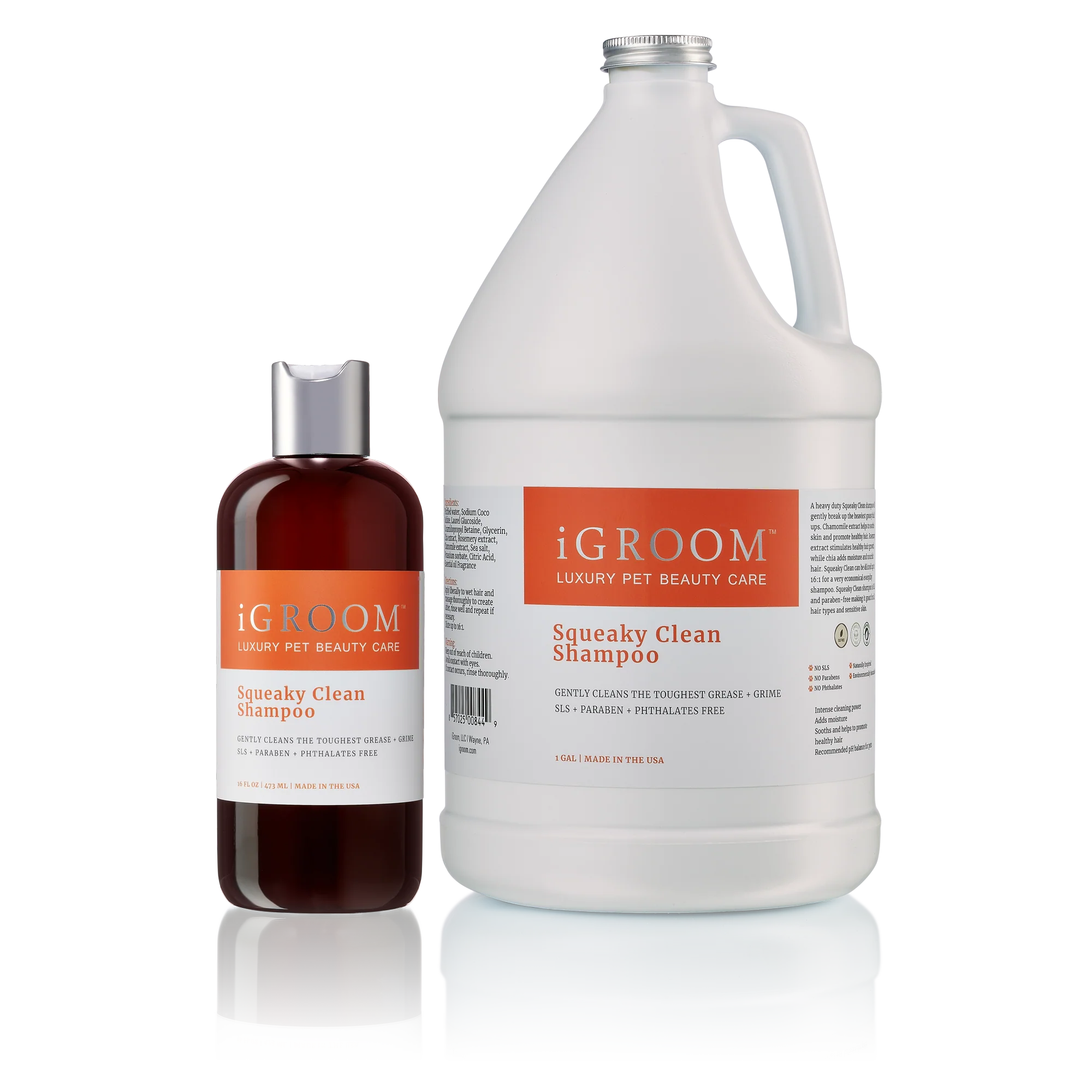 iGROOM - Squeaky Clean Shampoo (2 sizes) ...