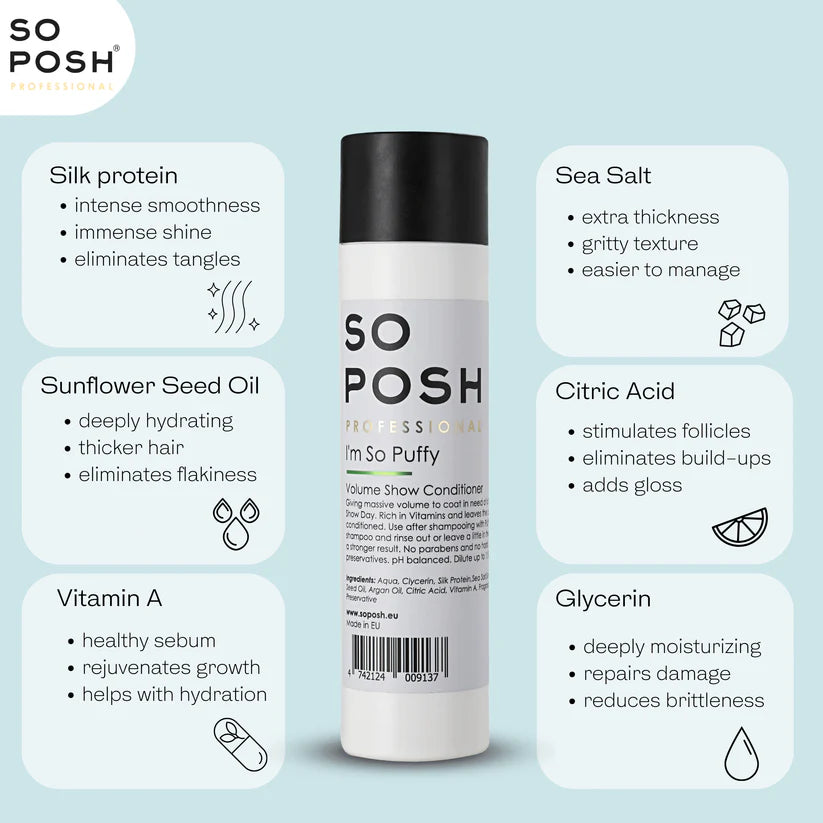 So Posh I'm So Puffy Conditioner (3 sizes) ...