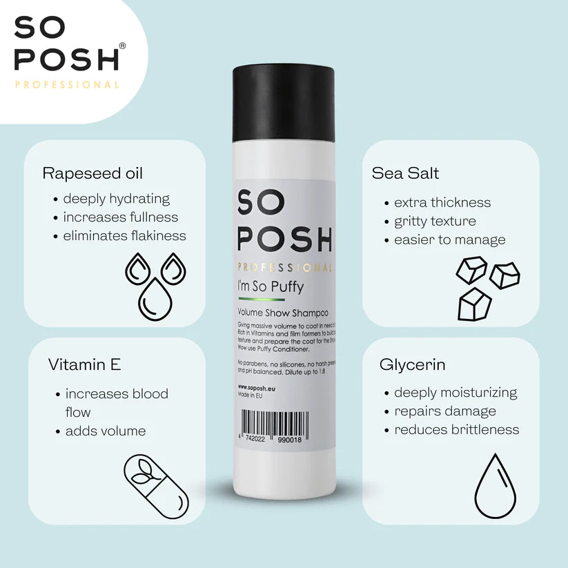 So Posh I'm So Puffy Shampoo (3 sizes) ...