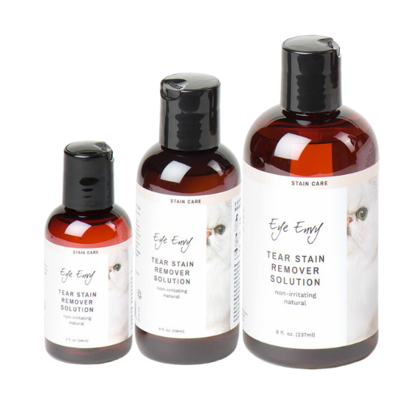 Eye Envy Tear Stain Solution Cats 3 sizes