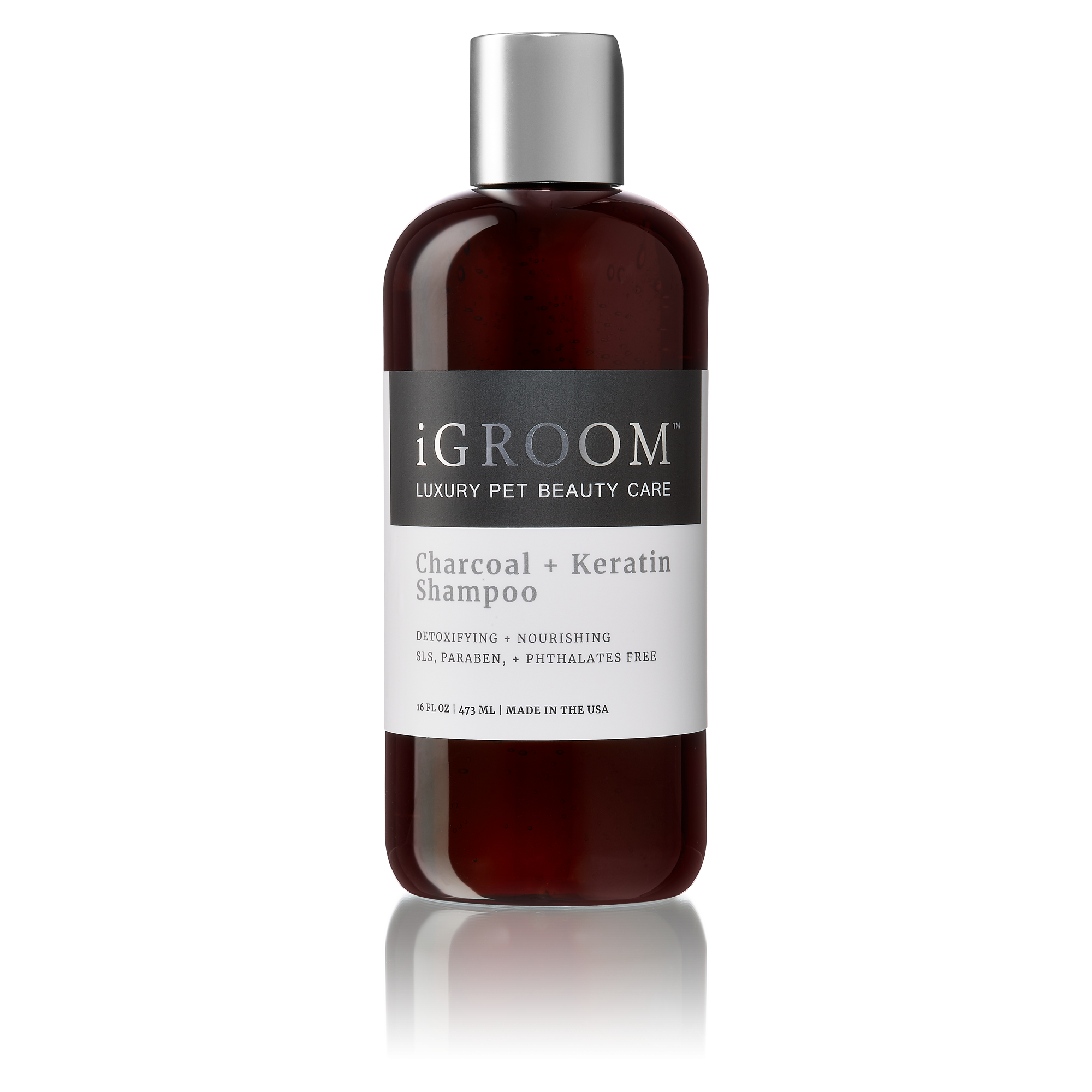 iGROOM - Charcoal + Keratin Shampoo (2 sizes) ...