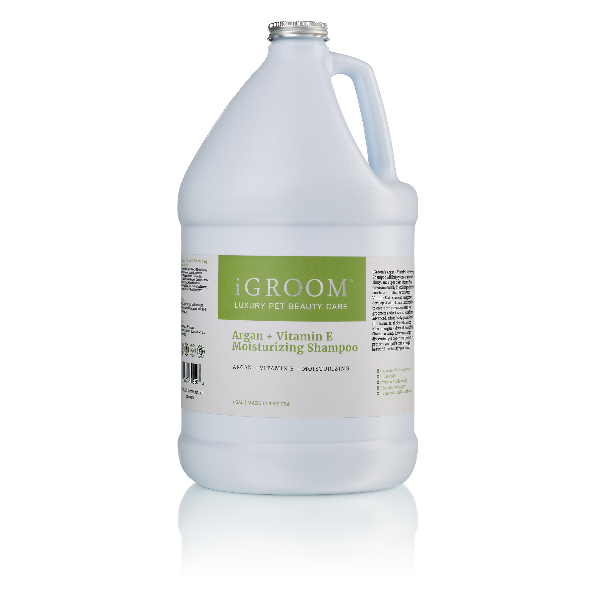 iGROOM - Argan + Vitamin E Clarifying Shampoo (2 sizes) ...
