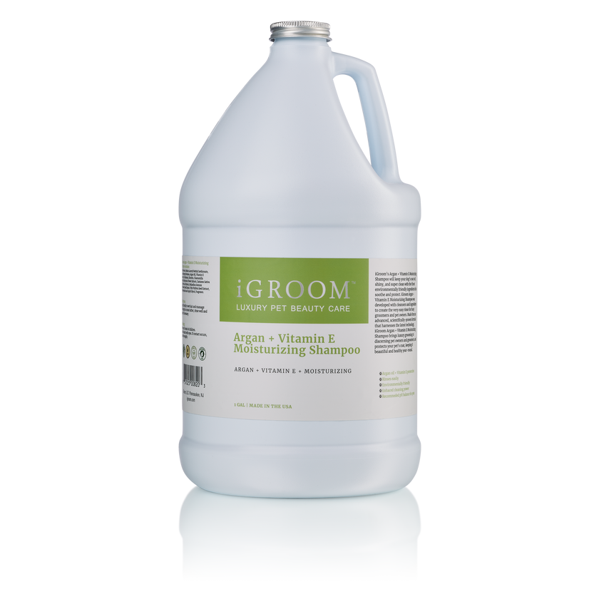 iGROOM - Argan + Vitamin E Clarifying Shampoo (2 sizes) ...