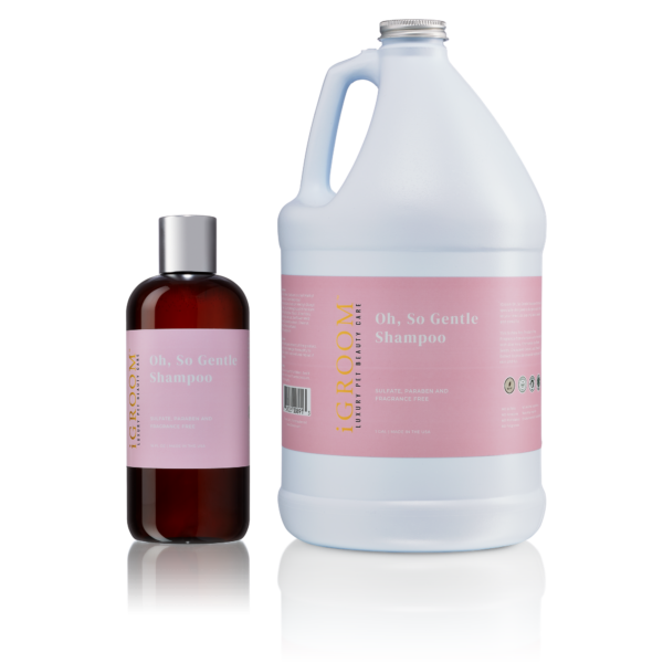iGROOM - Oh, So Gentle Shampoo (Fragrance Free) ... 2 sizes ...