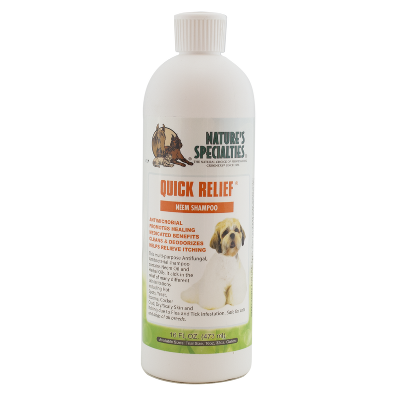 Quick Relief® Neem Shampoo for Dogs & Cats