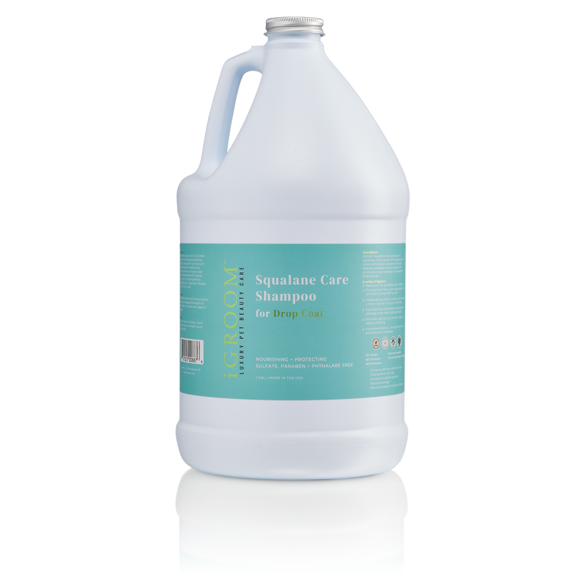 iGROOM - Squalane Care Shampoo For Drop Coats (2 sizes) ...