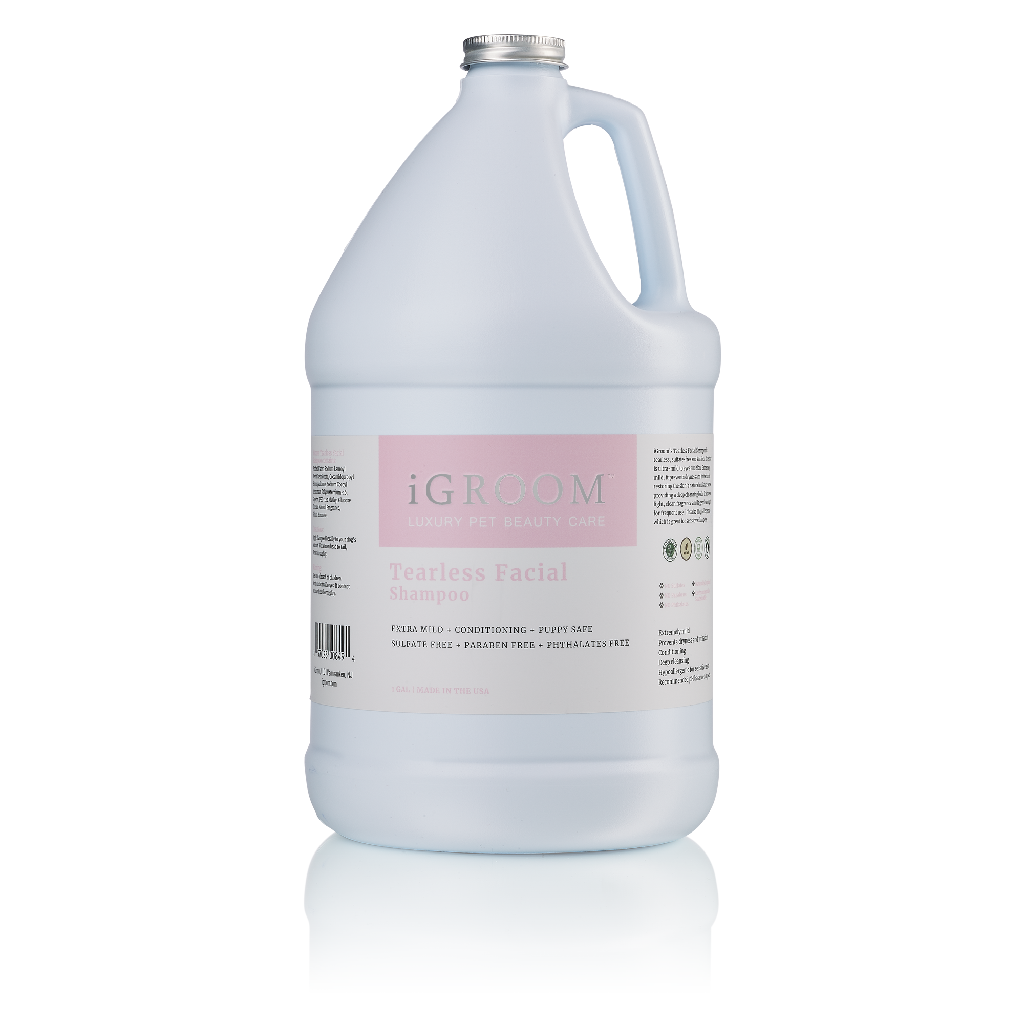 iGROOM - Tearless Facial Shampoo (2 sizes) ...