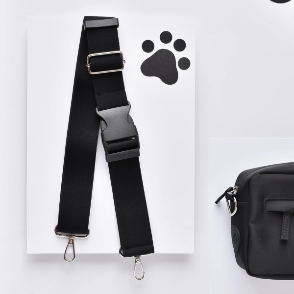 Bum Bag Strap (For Dog Walking Bag) - Black