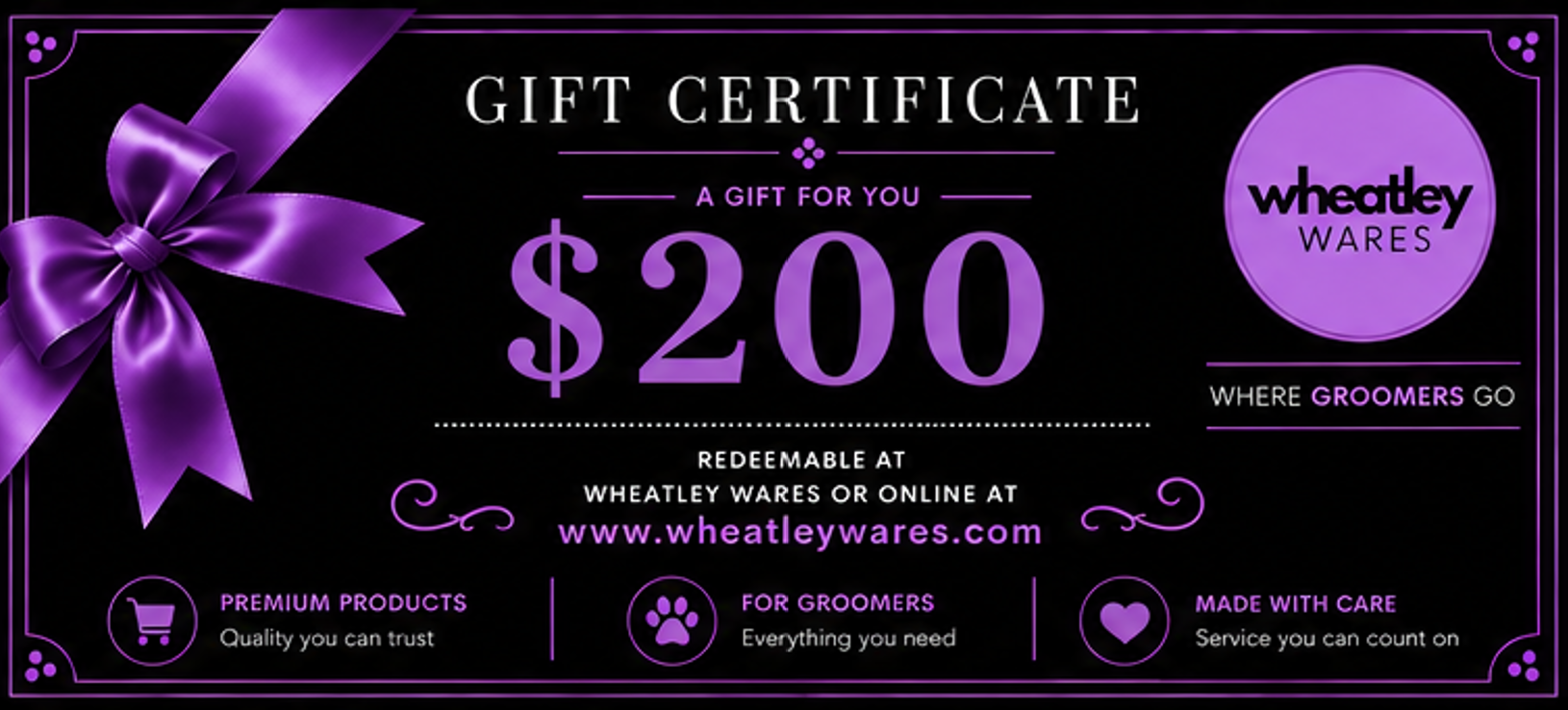 Wheatley Wares Gift Certificate