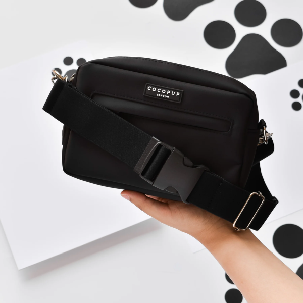 Bum Bag Strap (For Dog Walking Bag) - Black