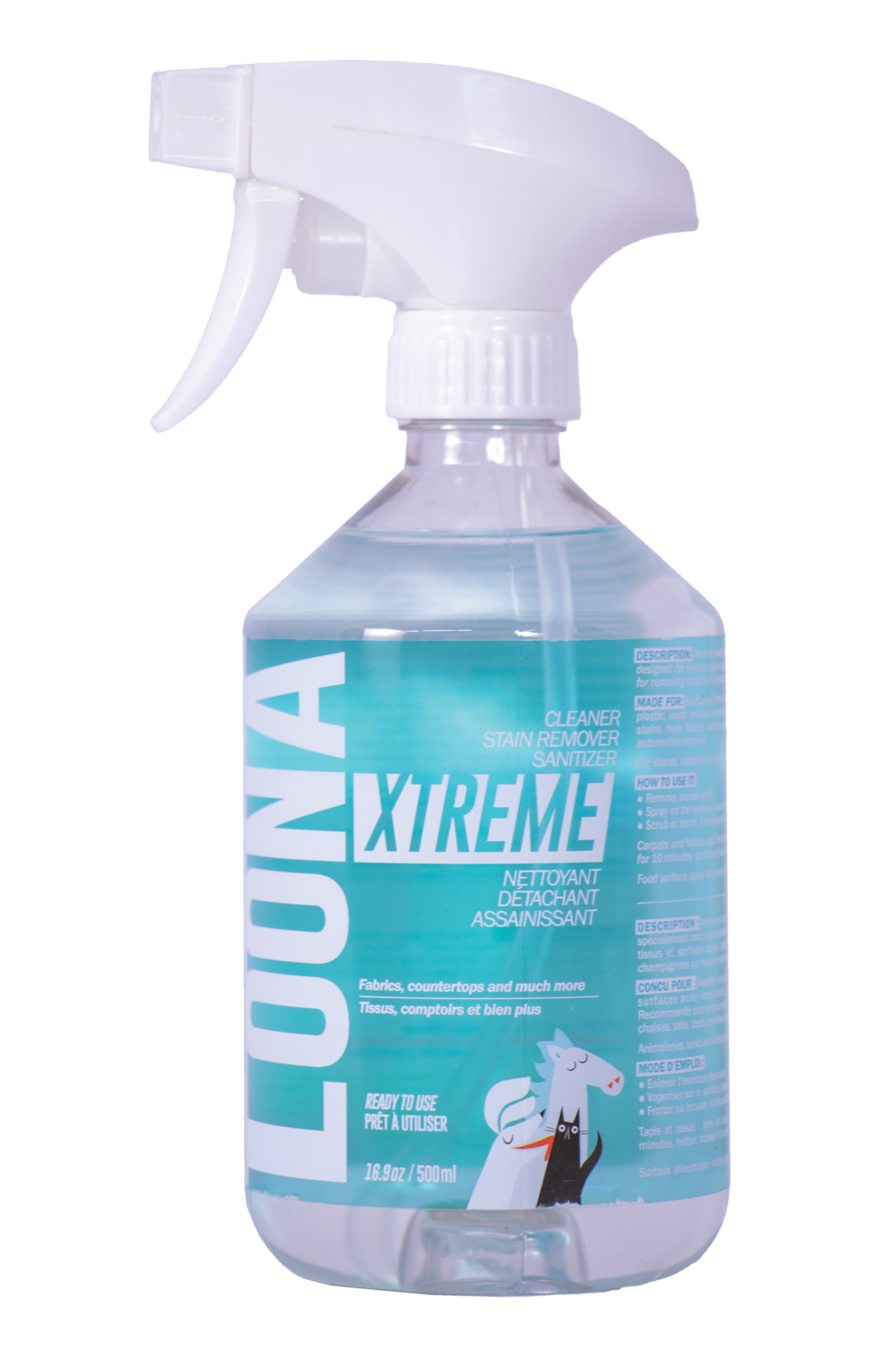 Loona Xtreme Cleaner, Stain Remover and Sanitizer - RTU and Concentrate (3 Sizes) ...