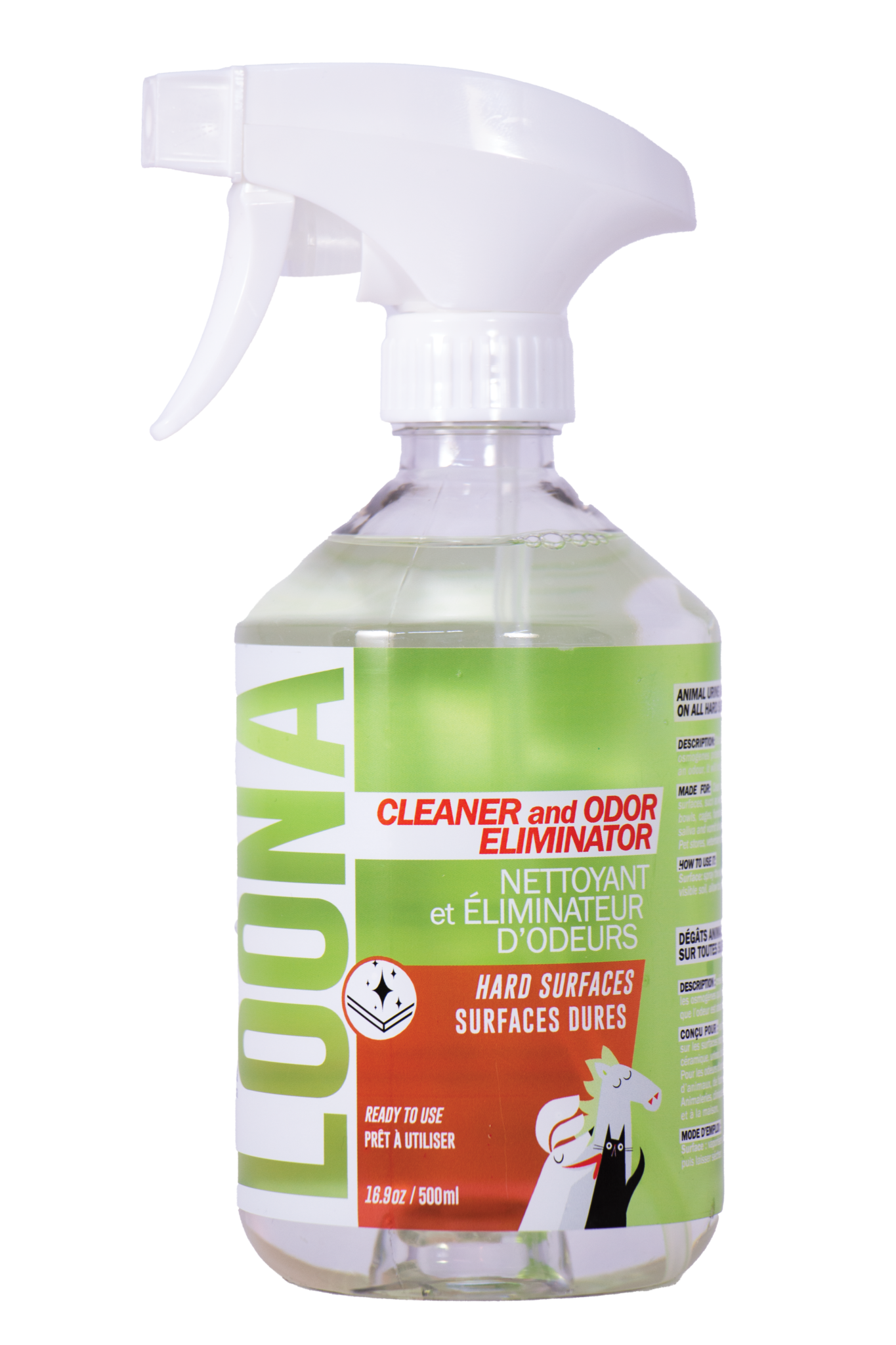 Loona Odor Eliminator - HARD SURFACES - RTU and Concentrate (3 Sizes) ...