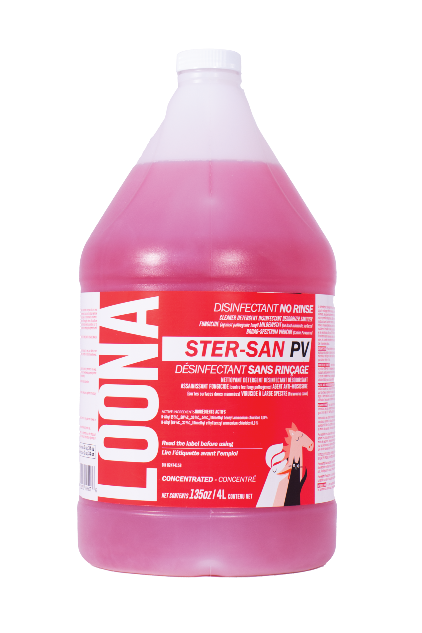 Loona Ster-San PV RTU and Concentrate Disinfectant (2 Sizes) ...
