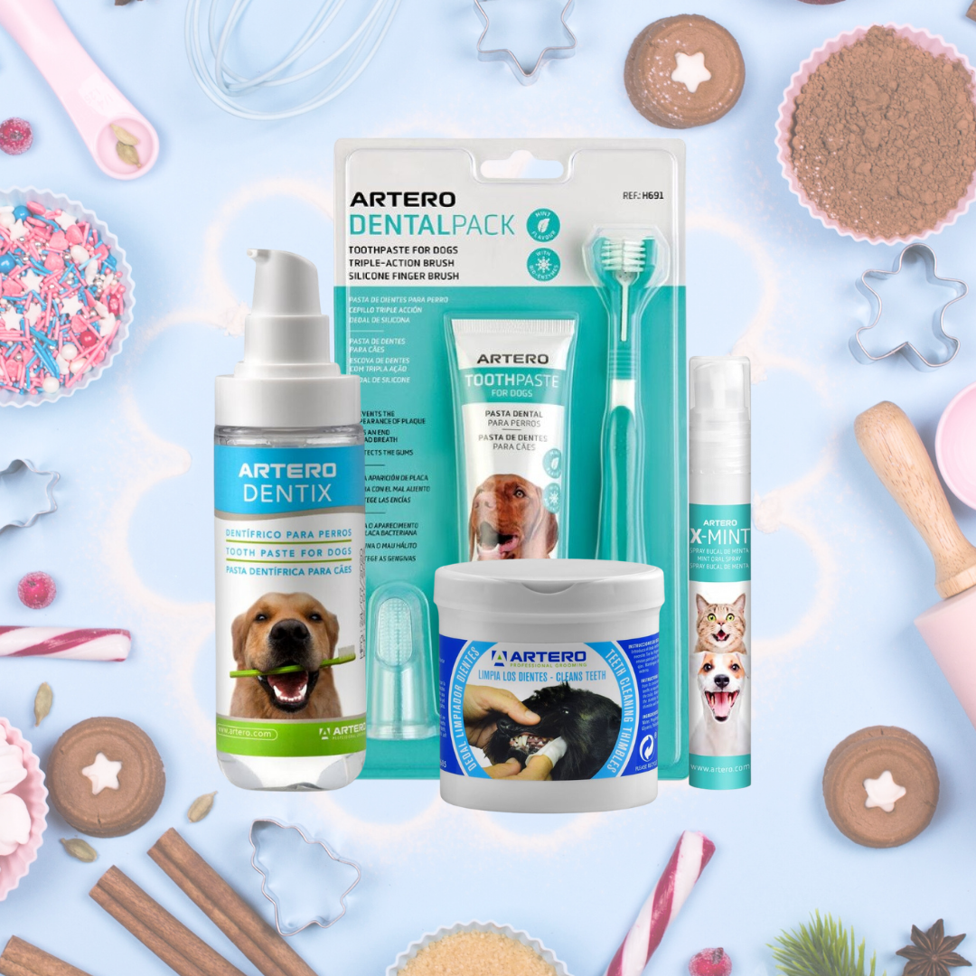 SPECIAL: Artero Dental Pack + Tooth Paste + Wipes + Breath Mint Bundle (DOGS)