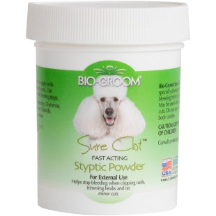 Bio-Groom - Sure-Clot™ Fast Acting Styptic Powder for Dogs (2 sizes) ...