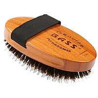 Pet Groomer Bristle/Nylon Pet Brush (Palm Style)