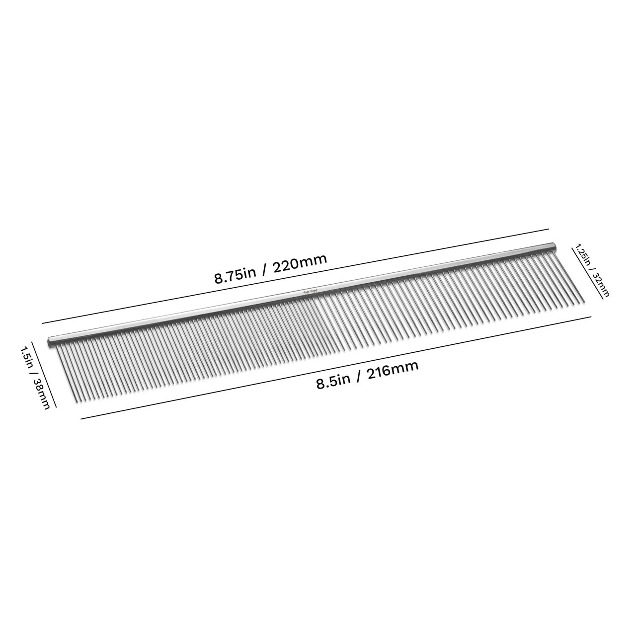Eye Envy - Pro-Glide  Finishing Comb 8.75
