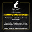 Top Cat - Brilliant Black Shampoo (3 sizes) ...