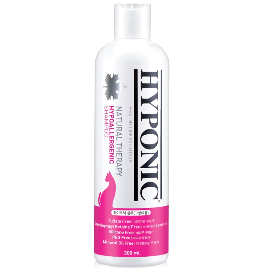 Hyponic Hypoallergenic Shampoo for Cats (300 ml)