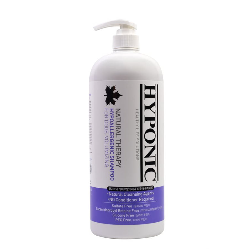 Hyponic Hypoallergenic Volumizing Shampoo for Dogs (2 sizes) ...