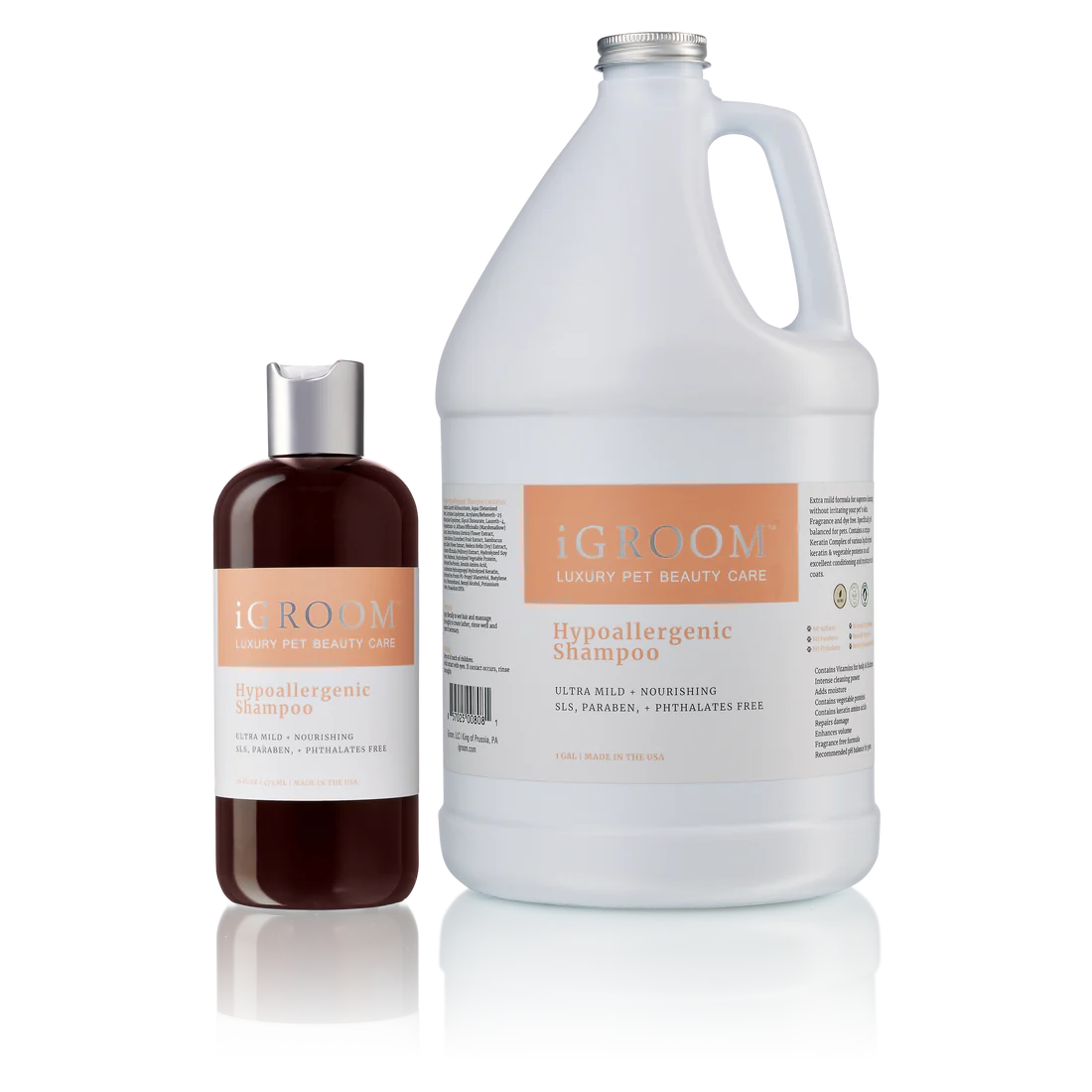 iGROOM - Hypoallergenic Shampoo (2 sizes) ...