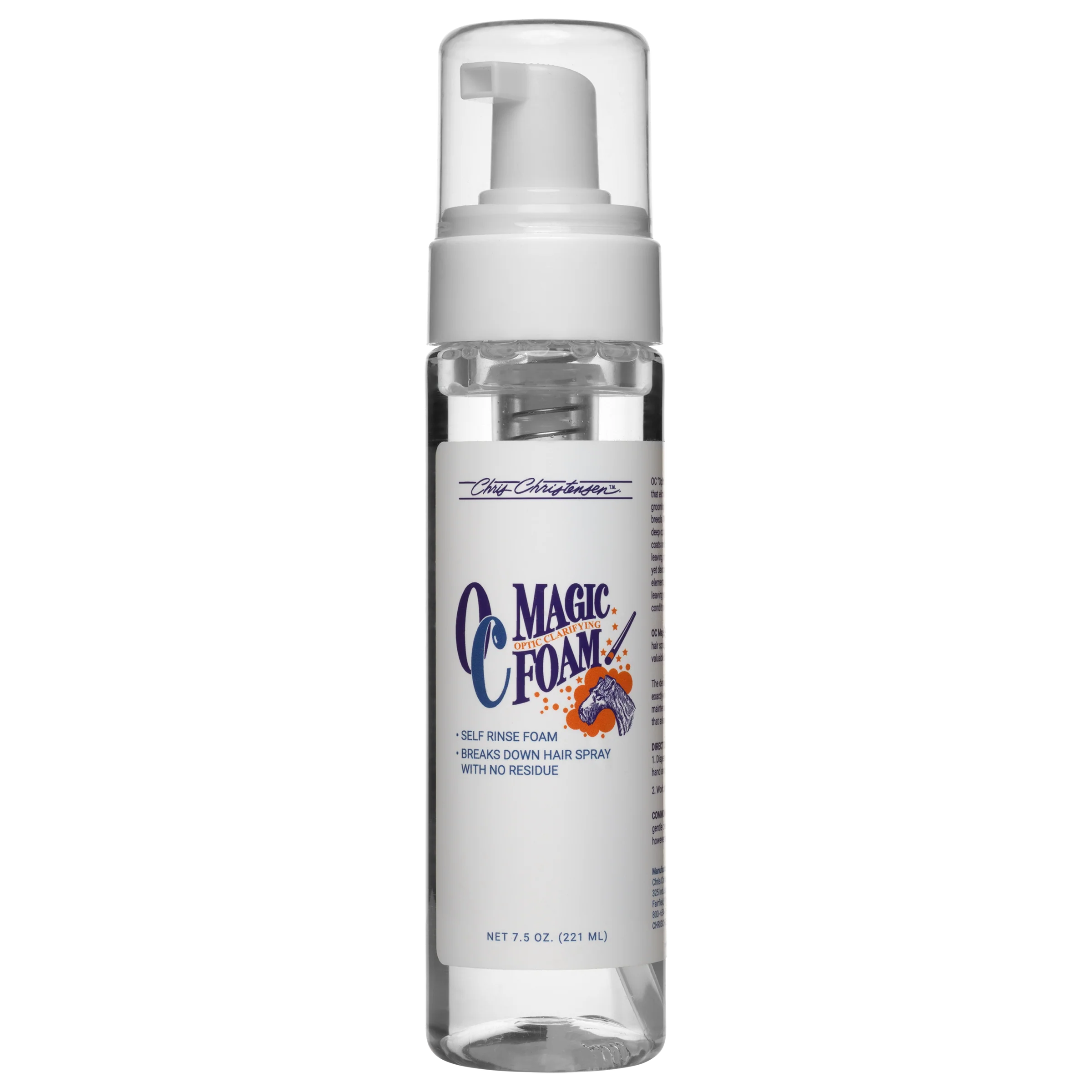 OC Magic Foam No-Rinse Shampoo (3 sizes) ....