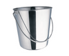 Round Stainless Steel Pail - No Hooks (4 Sizes) ...