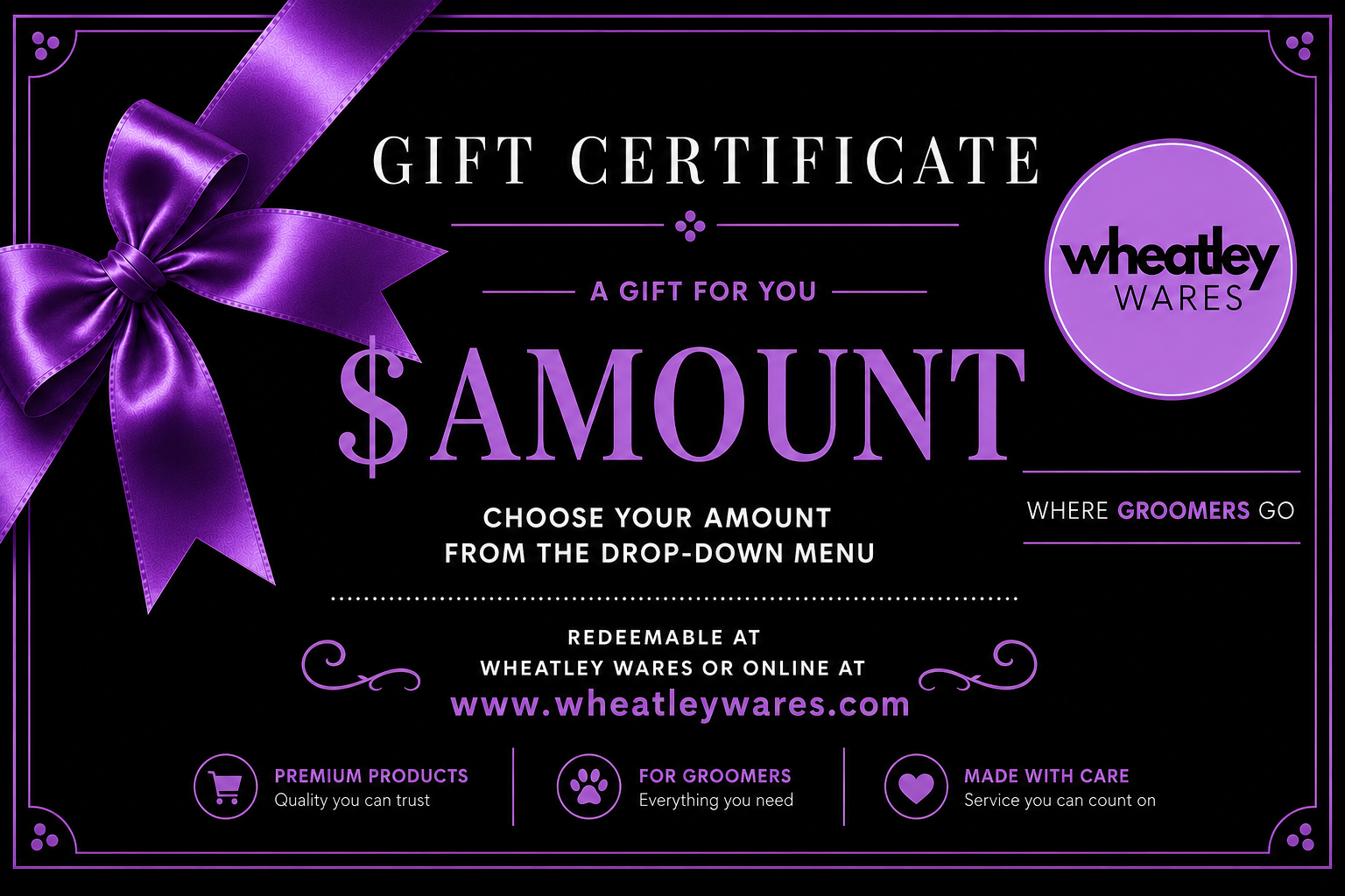 Wheatley Wares Gift Certificate