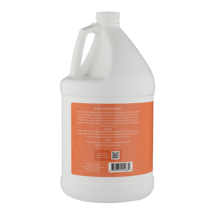 Smart Wash 50 (Hypo-Allergenic) Shampoo (3 sizes) ...