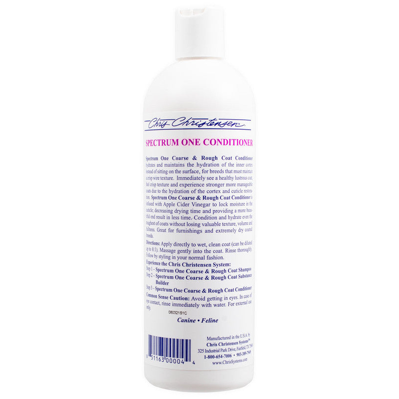 Spectrum One Coarse & Rough Coat Conditioner (3 sizes) ...