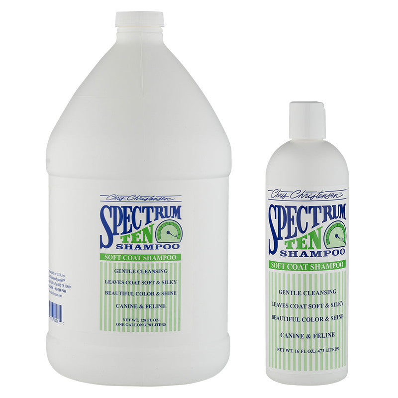 Spectrum Ten Soft & Smooth Coat Shampoo (3 sizes) ...