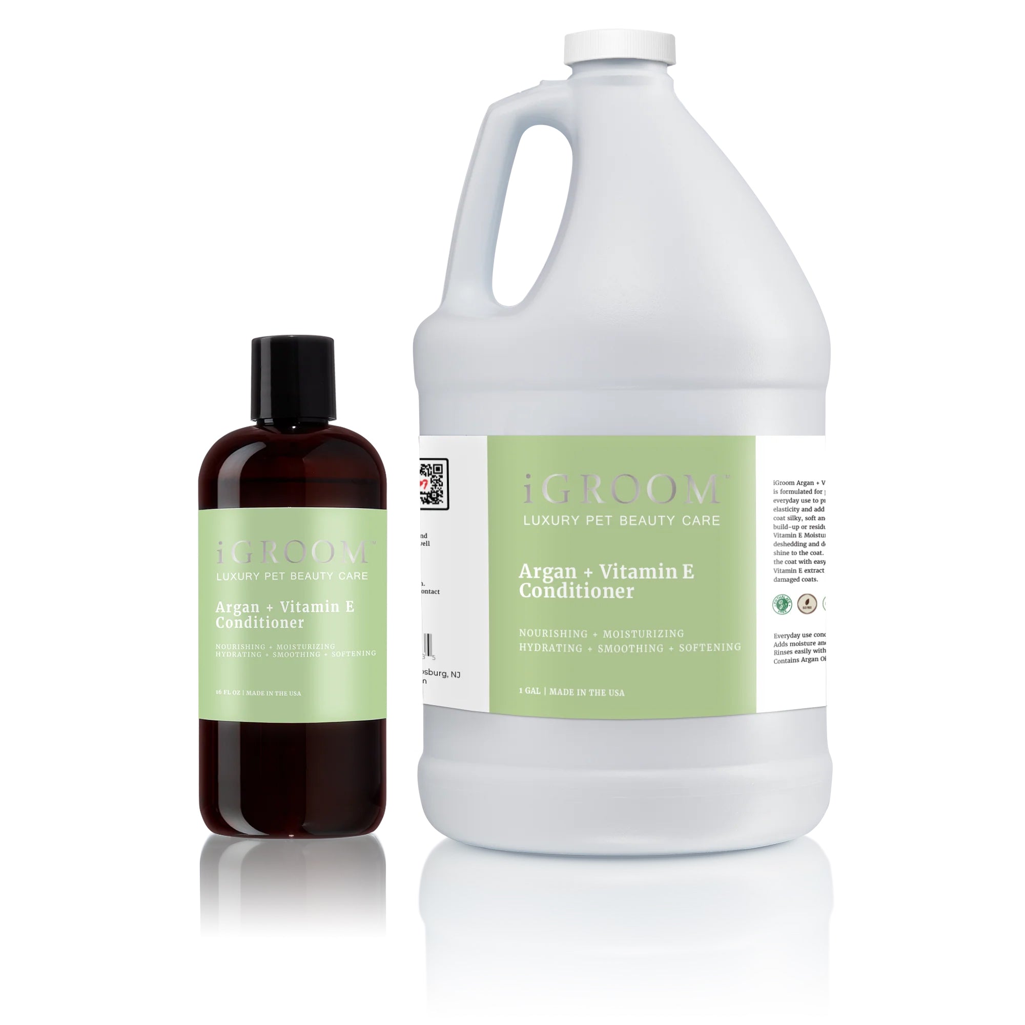 iGROOM - Argan + Vitamin E Conditioner (2 sizes) ...