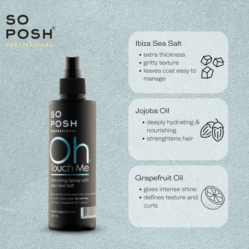 So Posh Oh, Touch Me Texturizing Spray (200 ml / 6.76oz)