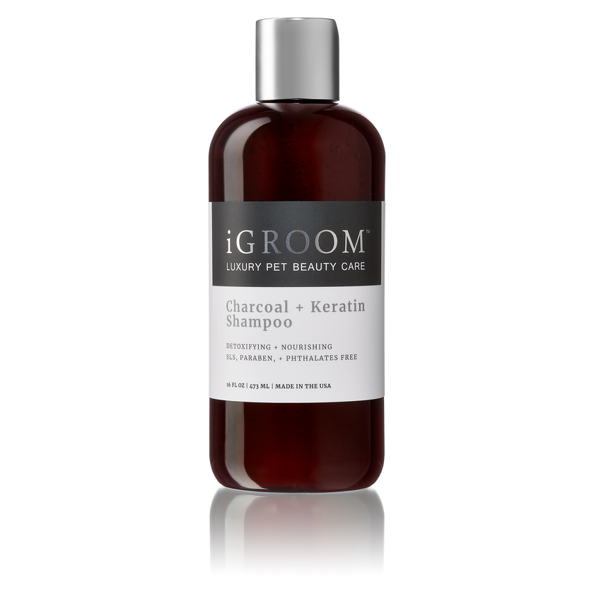 iGROOM - Charcoal + Keratin Shampoo (2 sizes) ...