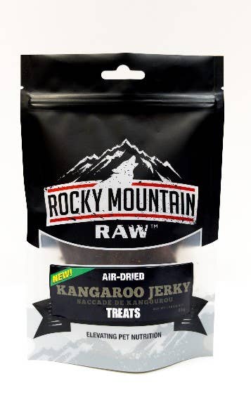 Rocky Mountain Raw - NEW! Rocky Mountain Raw Air Dried Kangaroo Jerky 50g