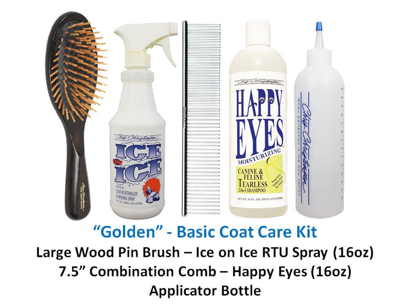 "Golden" Basic Coat Care Kit