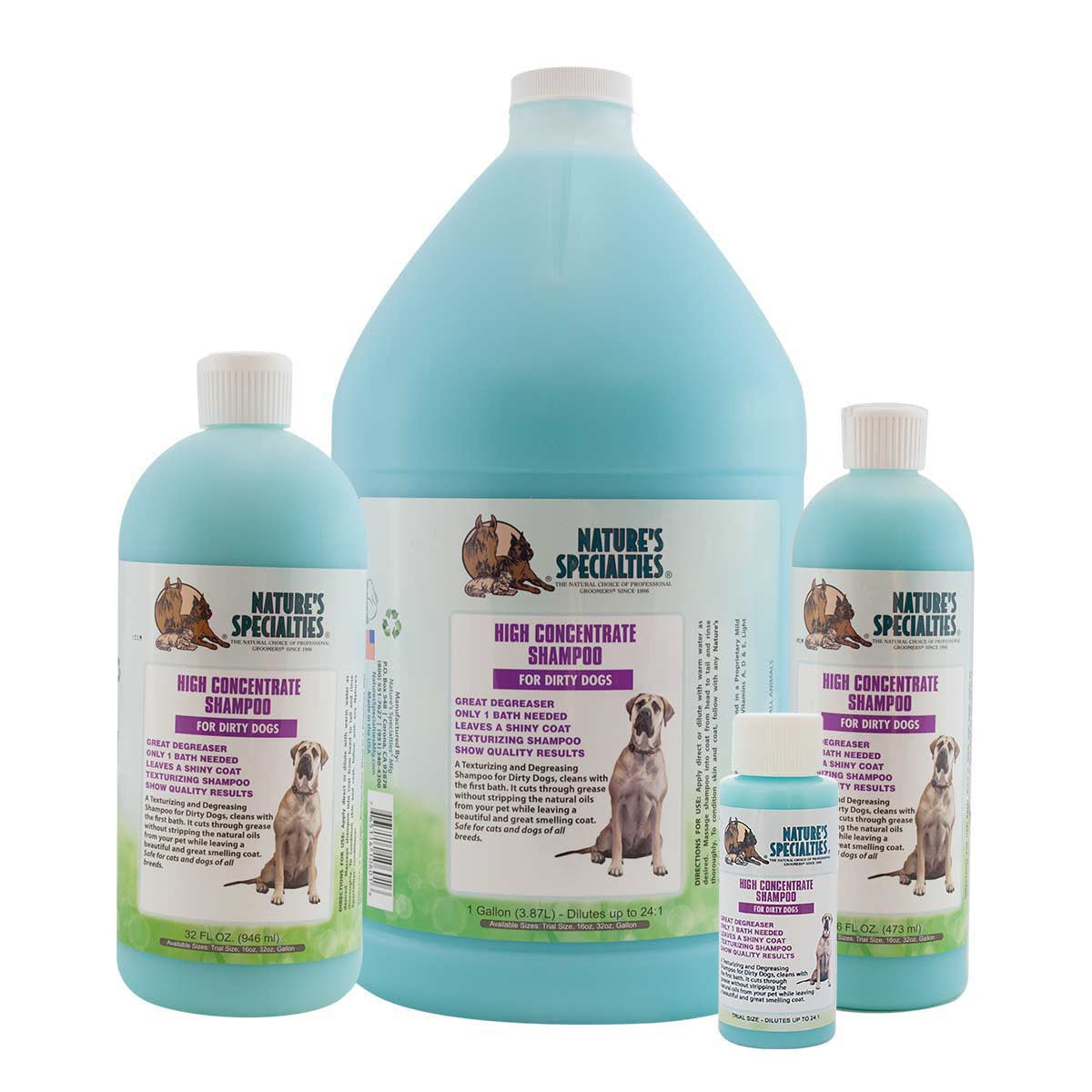 Nature s Specialties High Concentrate Dirty Dog Shampoo