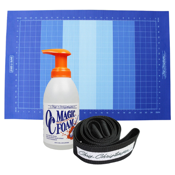 Chris Christensen Safe-T Grid Symmetry Mat with Strap (3 sizes available) ...