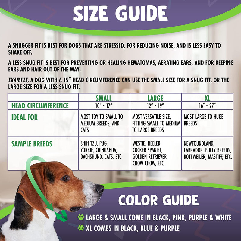 Happy Hoodie (Purple) for Dogs & Cats ... 4 Options