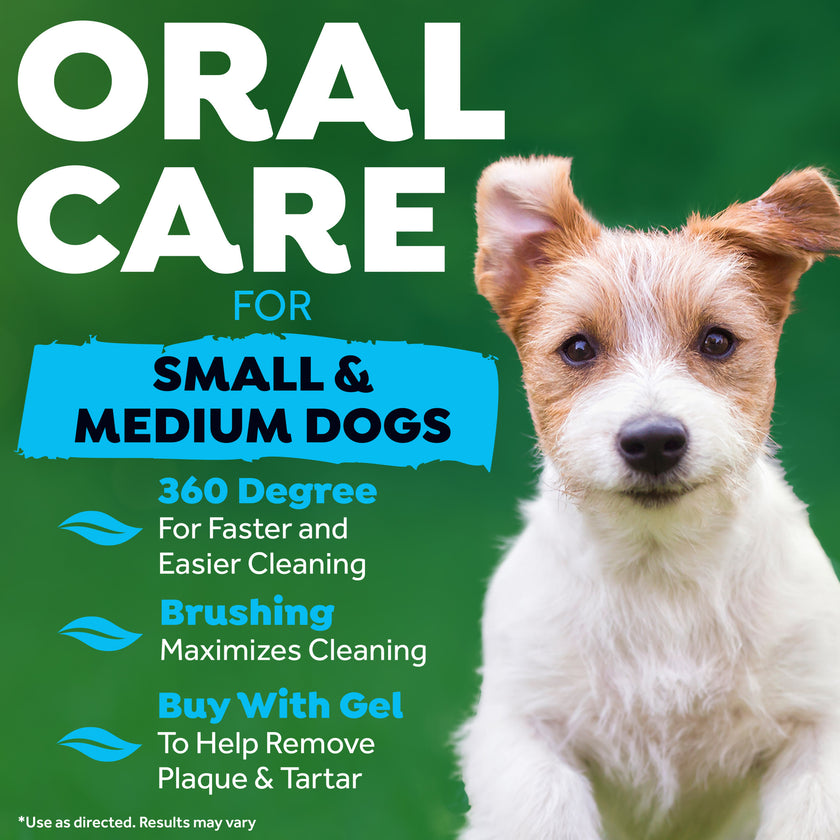 Tripleflex Toothbrush for Dogs (2 sizes)