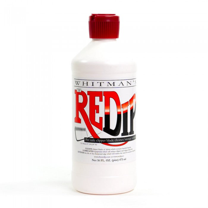 Whitman's REDIP - Pet Safe Clipper Blade Cleaning Solution ... 2 sizes ...