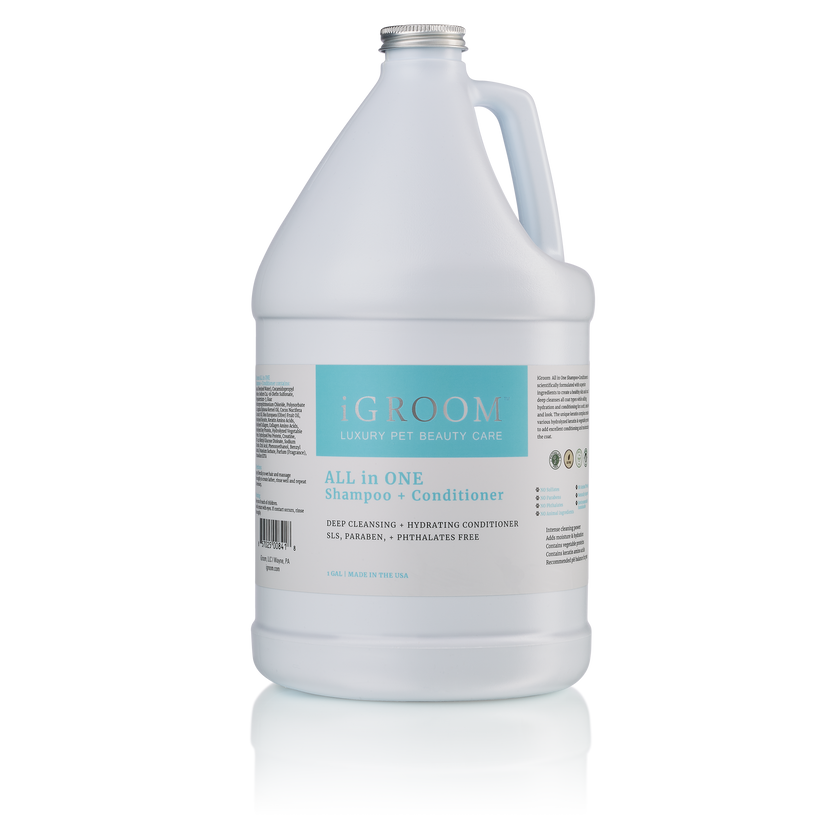 iGROOM - All-In-One Shampoo + Conditioner (2 sizes) ...