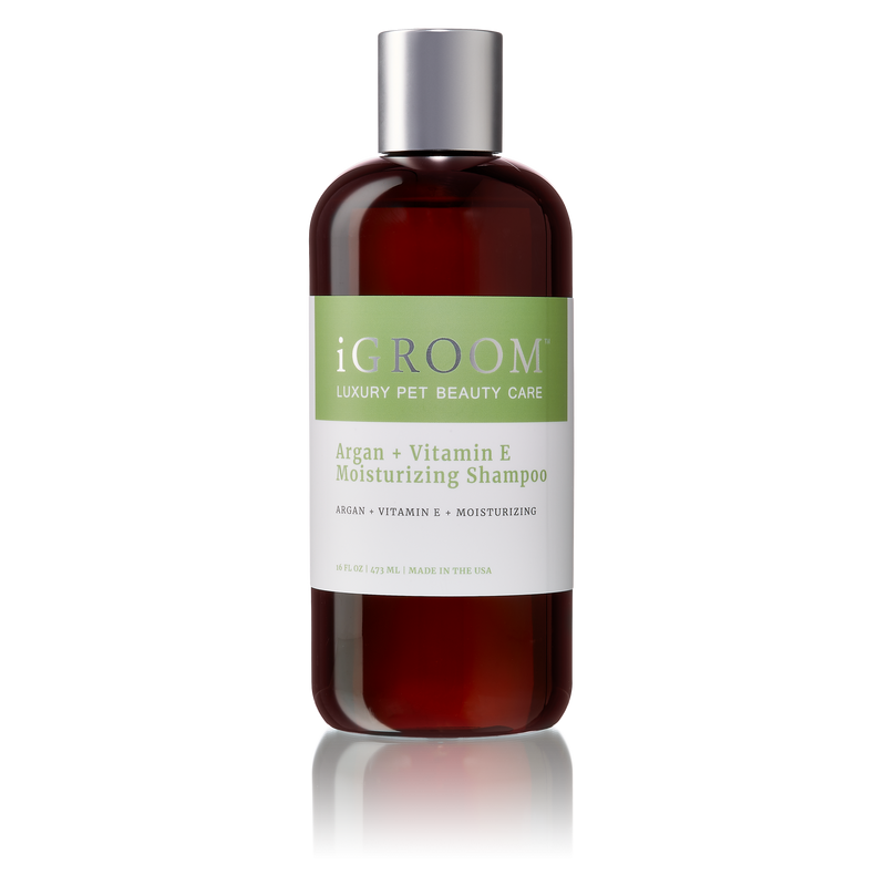 iGROOM - Argan + Vitamin E Clarifying Shampoo ... 2 sizes