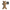 UGG® Classic Sherpa Dog Toy Bear - Brown