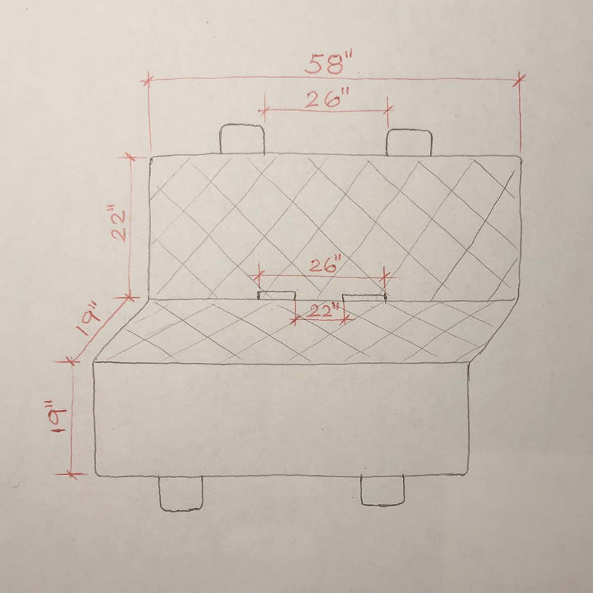 Seat Cover - Large Size Without Zipper (PSC800)