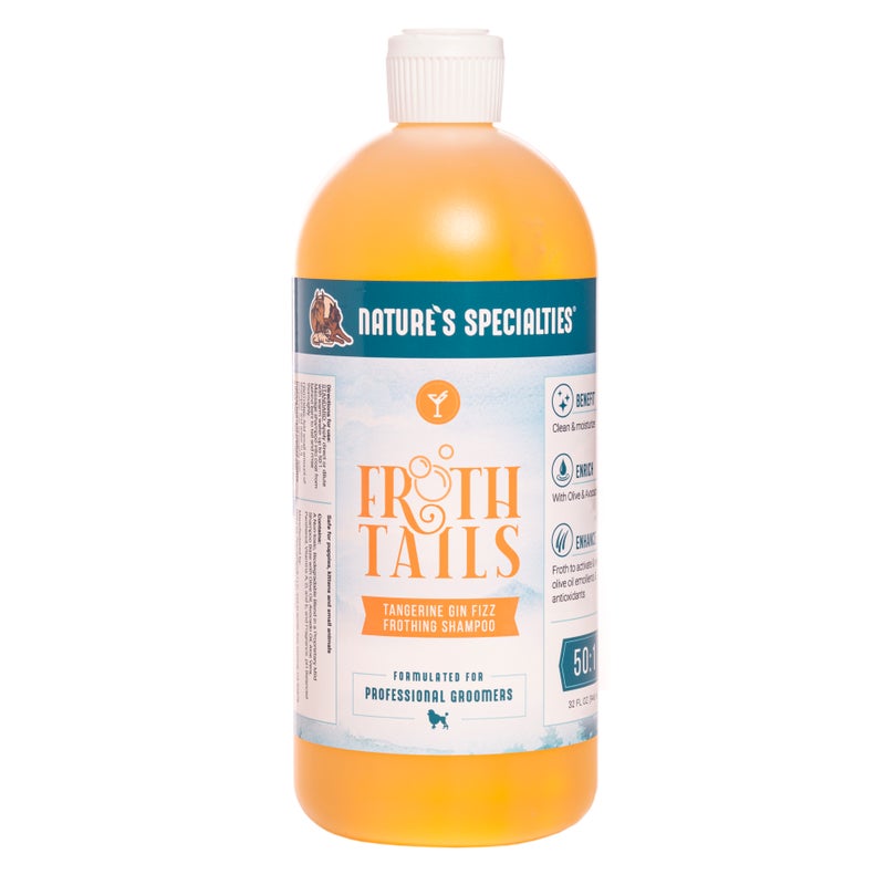 Nature's Specialties Froth Tails Tangerine Gin Fizz Shampoo