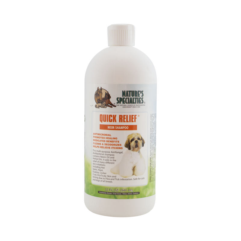 Quick Relief® Neem Shampoo for Dogs & Cats